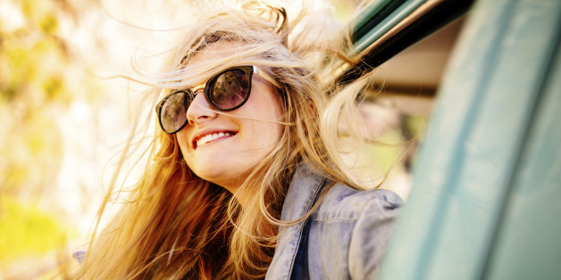 Driving and feeling the wind