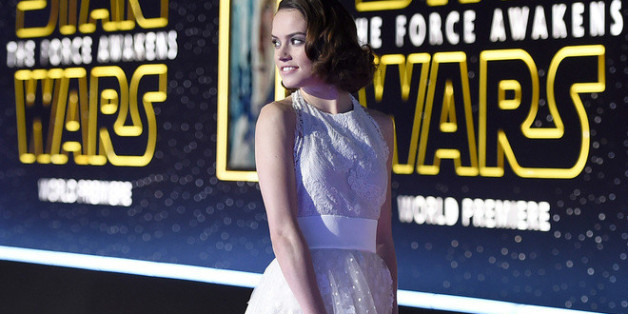 Daisy Ridley auf der Weltpremiere von "Star Wars: Episode VII"