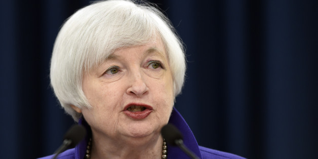 Federal Reserve Chair Janet Yellen speaks during a news conference in Washington, Wednesday, Dec. 16, 2015, following an announcement that the Federal Reserve raised its key interest rate by quarter-point, heralding higher lending rates in an economy much sturdier than the one the Fed helped rescue in 2008. (AP Photo/Susan Walsh)
