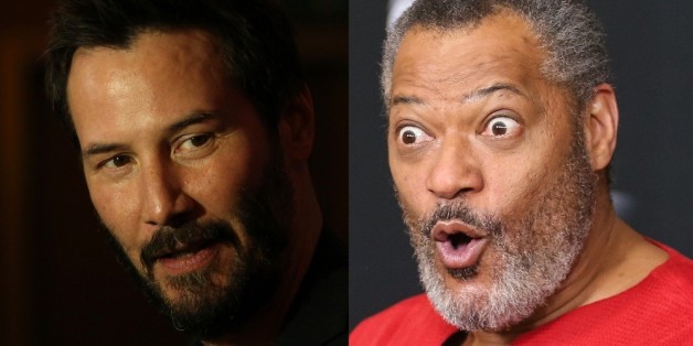 Keanu Reeves und Laurence Fishburne könnten bald wieder zusammen auf der Leinwand zu sehen sein