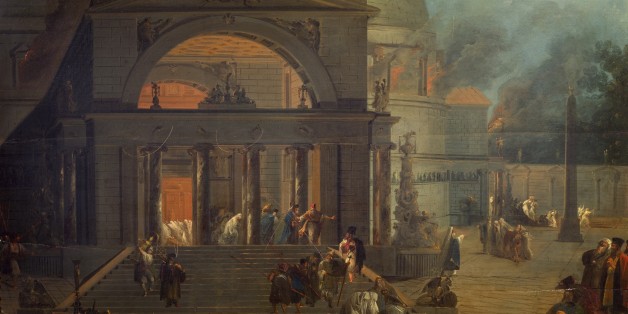 Burning of Diana's temple at Ephesus, July 21, 356 BC. Achaemenid Empire, Turkey, 4th century BC.