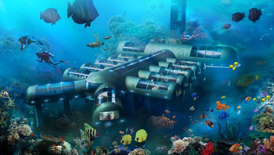 hotel sous marin