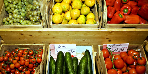 Gemüse im Biomarkt