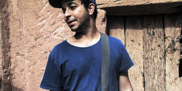 Hassen Ferhani à Ain Sefra en 2013.