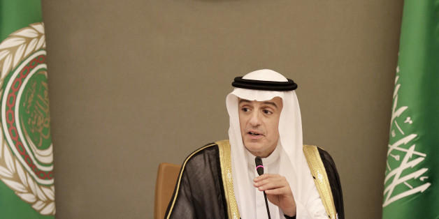 Saudi Arabia's Foreign Minister Adel bin Ahmed Al-Jubeir addresses journalists during a press conference after the final session summit of Arab and South American leaders in Riyadh, Saudi Arabia, Wednesday, Nov. 11, 2015. (AP Photo/Hasan Jamali)
