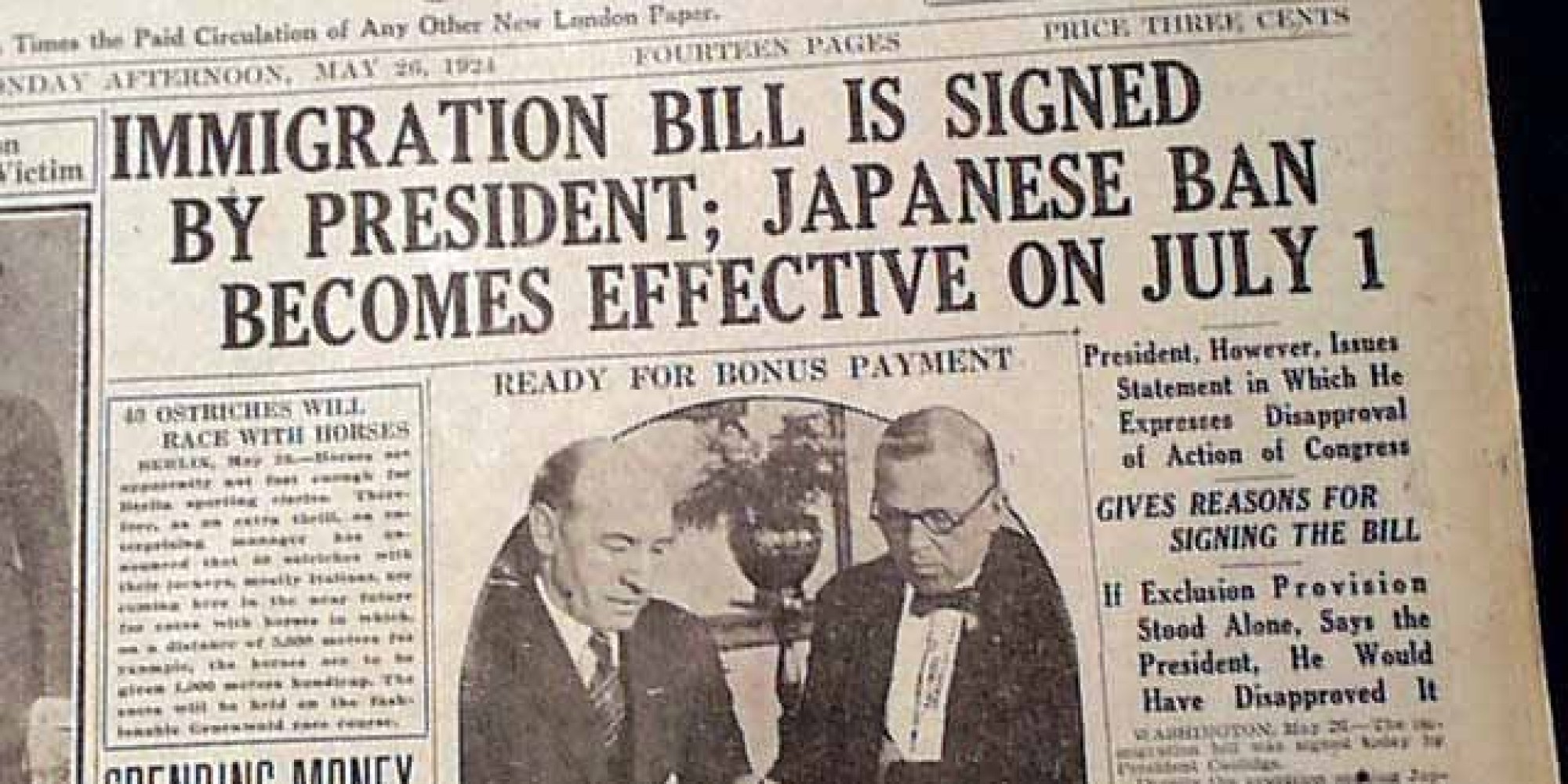 Why The 1920s U S Ban On Japanese Immigrants Matters Today Huffpost