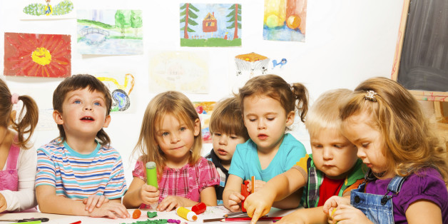 Kinder im Kindergarten. Foto: Getty.