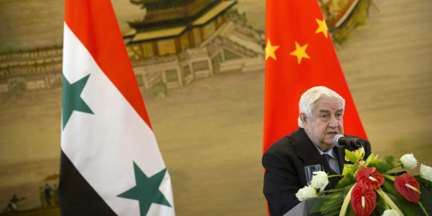 Le ministre syrien des Affaires étrangères Walid Mouallem le 24 décembre 2015 à Pékin