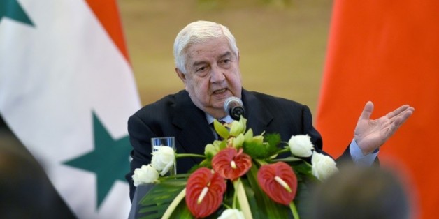 Le ministre syrien des Affaires étrangères Walid Mouallem le 24 décembre 2015 à Pékin