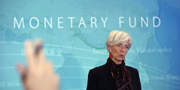 International Monetary Fund (IMF) Managing Director Christine Lagarde speaks during a news conference at the IMF in Washington, Monday, Nov. 30, 2015, to announce the Chinese yuan will join a basket of the world's leading currencies. (AP Photo/Susan Walsh)