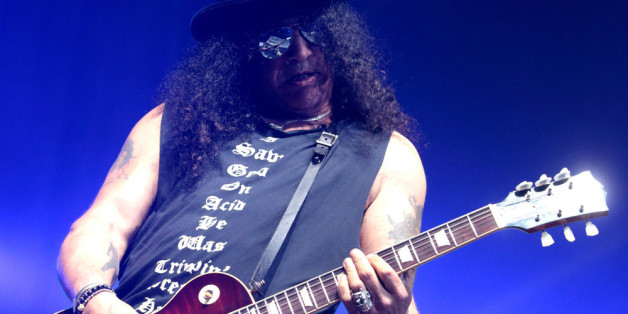 Performt er bald wieder mit Guns N' Roses? Slash bei einem Auftritt in Camden