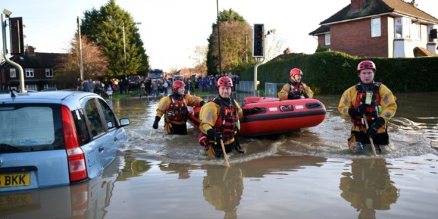 Les services de secours le 27 décembre 2015 à York