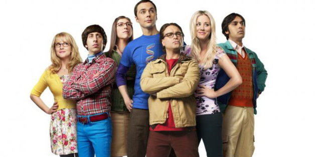 Wann immer es Sheldon Cooper (blaues Shirt) schlecht geht, müssen seine Freunde das Katzentanzlied anstimmen