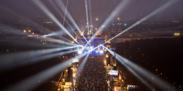 Die Silvesterparty am Brandenburger Tor im Jahr 2014