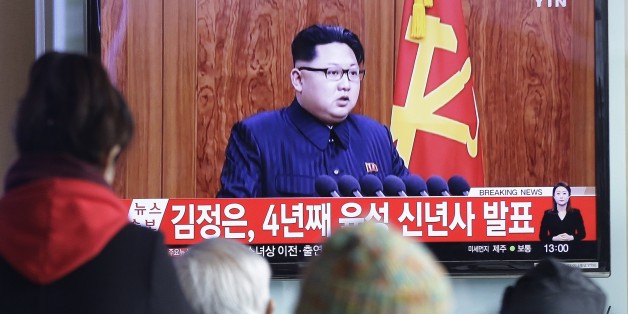 Nordkoreas Diktator Kim Jong Un nutzte seine Neujahrsrede abermals für Drohgebärden