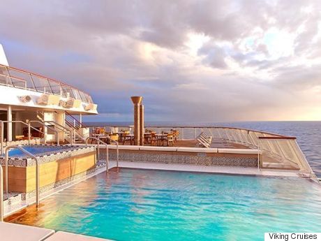 the Viking Cruises Infinity Pool