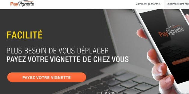 Le site payvignette.ma permet de payer sa vignette en ligne