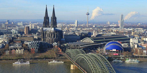 Köln, Rhine, Dom, Hohenzollernbrücke, Germany
