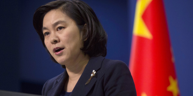 Chinese Foreign Ministry spokeswoman Hua Chunying speaks during a briefing at the Chinese Foreign Ministry in Beijing, China, Wednesday, Jan. 6, 2016. North Korea's main ally China said it "firmly opposes" Pyongyang's purported hydrogen bomb test and is monitoring the environment along its border with the North near the test site. (AP Photo/Ng Han Guan)