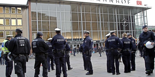 Police officers patrol in front of the main station of Cologne, Germany, on Wednesday, Jan. 6, 2016. More women have come forward alleging they were sexually assaulted and robbed during New Yearâs celebrations in the German city of Cologne, as police faced mounting criticism for their handling of the incident. (AP Photo/Hermann J. Knippertz)