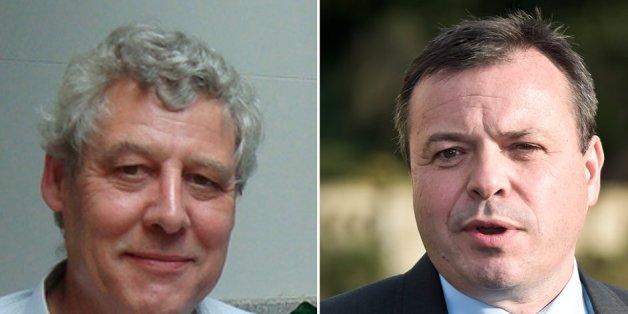 Dr Richard North, left, and Leave.EU's Arron Banks