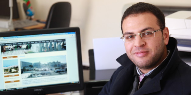 Rafik Khoukh, fondateur et administrateur du site d'information locale Mostaganem Aujourd'hui