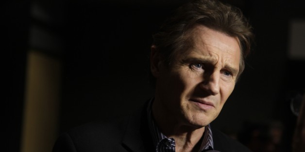 Liam Neeson attends a screening of "A Walk Among The Tombstones" on Wednesday, Sept. 17, 2014 in New York. (Photo by Andy Kropa/Invision/AP)