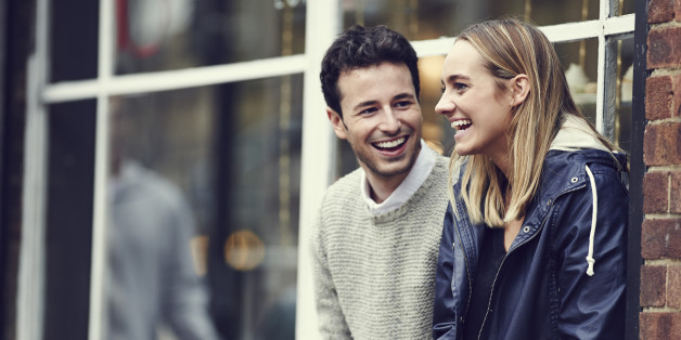 Portrait of happy couple