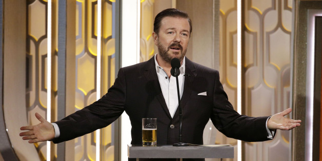 Moderator Ricky Gervais wurde von NBC bei der Übertragung der Golden Globes zensiert