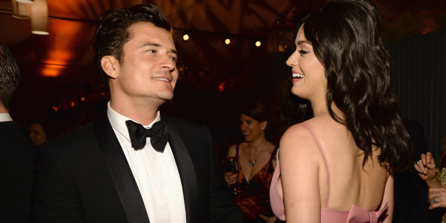 Orlando Bloom und Katy Perry flirten bei der Golden Globe Party