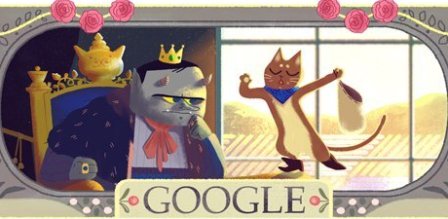 google doodle für charles perrault
