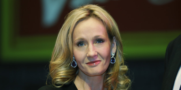 FILE - In this Thursday, Sept. 27, 2012 file photo, British writer J.K. Rowling poses for photographers during a photo call to unveil her new book, entitled: 'The Casual Vacancy', in London. Author JK Rowling has accepted a charitable donation from a law firm, Wednesday July 31, 2013, which revealed she wrote a crime novel under a pseudonym. The Harry Potter author says her crime-writing alter ego, Robert Galbraith, had respectable sales before being exposed in the Sunday Times as a pseudonym. (AP Photo/Lefteris Pitarakis, File)