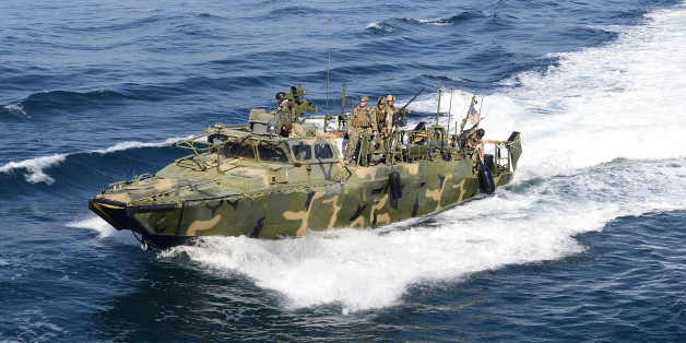 Eine solches Riverine Command Boot ist in iranische Gewässer gedriftet