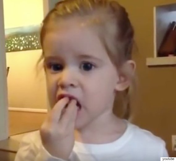 Little Girl's Hilarious Reaction To Trying 'Warheads' Extreme Sour