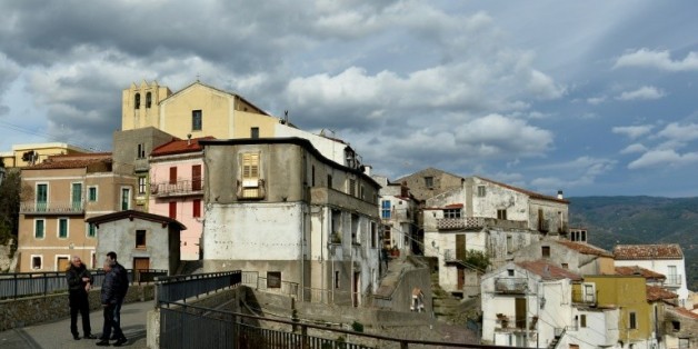 Le village de Sellia en Italie, le 11 janvier 2016