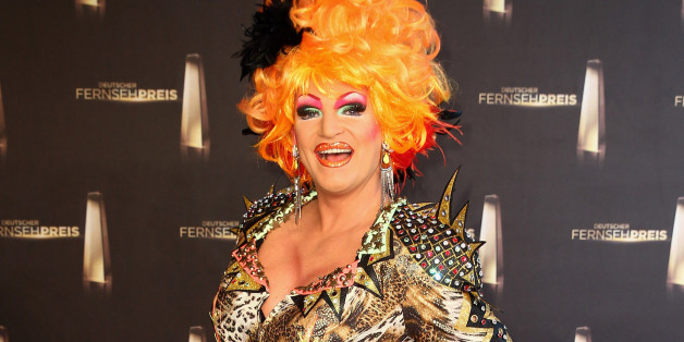 Olivia Jones bei dem Deutschem Fernsehpreis 2013