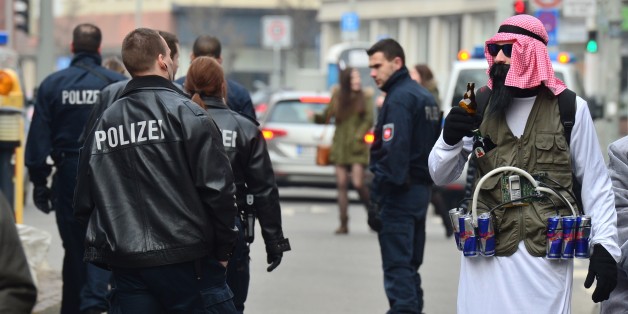 Die Polizei empfiehlt "harmlosere" Kostüme