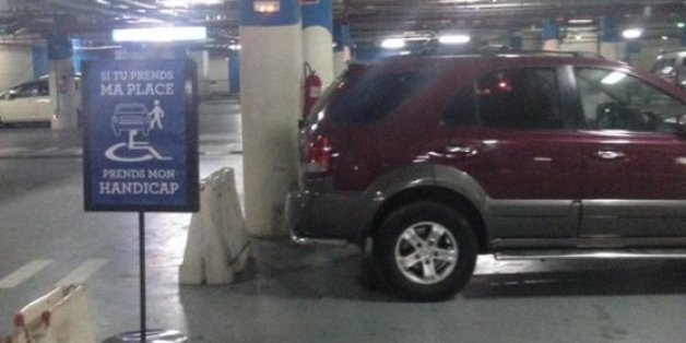#Alerte7mar pour dénoncer le parking sauvage