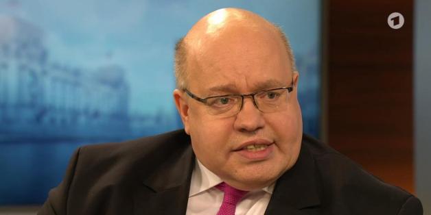 Kanzleramtschef Peter Altmaier gestern bei "Anne Will"