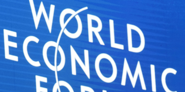 Iraqi Prime Minister Haider al-Abadi speaks during the panel session "A Vision for Iraq" at the World Economic Forum, in Davos, Switzerland, Friday, Jan. 23, 2015. (AP Photo/Michel Euler)