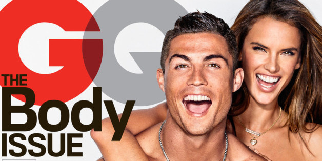 Cristiano Ronaldo und Alessandra Ambrosio auf dem GQ-Cover