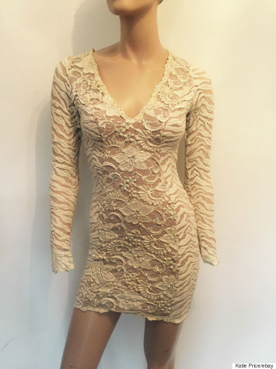 eBay Gold Wedding Dresse