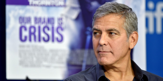George Clooney spricht über Politik.