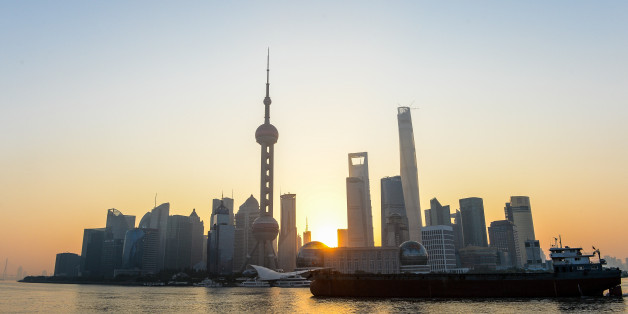 Die Skyline von Shanghai