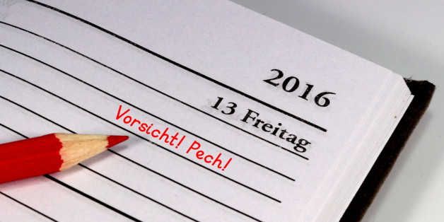 Menschen haben Angst vor dem Freitag den 13.