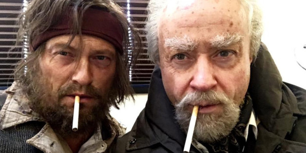 Til Schweiger und Jan Josef Liefers sind für ihren neuen Film wie über Nacht gealtert