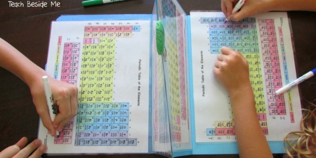 Cette maman a trouvé une solution pour faire apprendre le tableau périodique à vos enfants