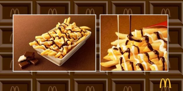 Des frites au chocolat seront bientôt servies chez McDonald's au Japon