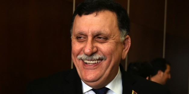 Le Premier ministre libyen Fayez al-Sarraj, le 8 janvier 2016 à Tunis © AFP/Archives FETHI BELAID