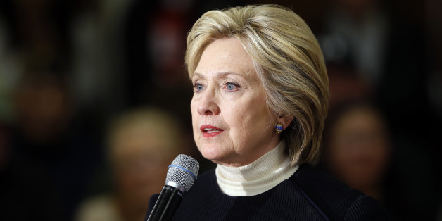 Democratic presidential candidate Hillary Clinton speaks during a town hall at the Toledo Civic Center in Toledo, Iowa, Monday, Jan. 18, 2016. (AP Photo/Patrick Semansky)